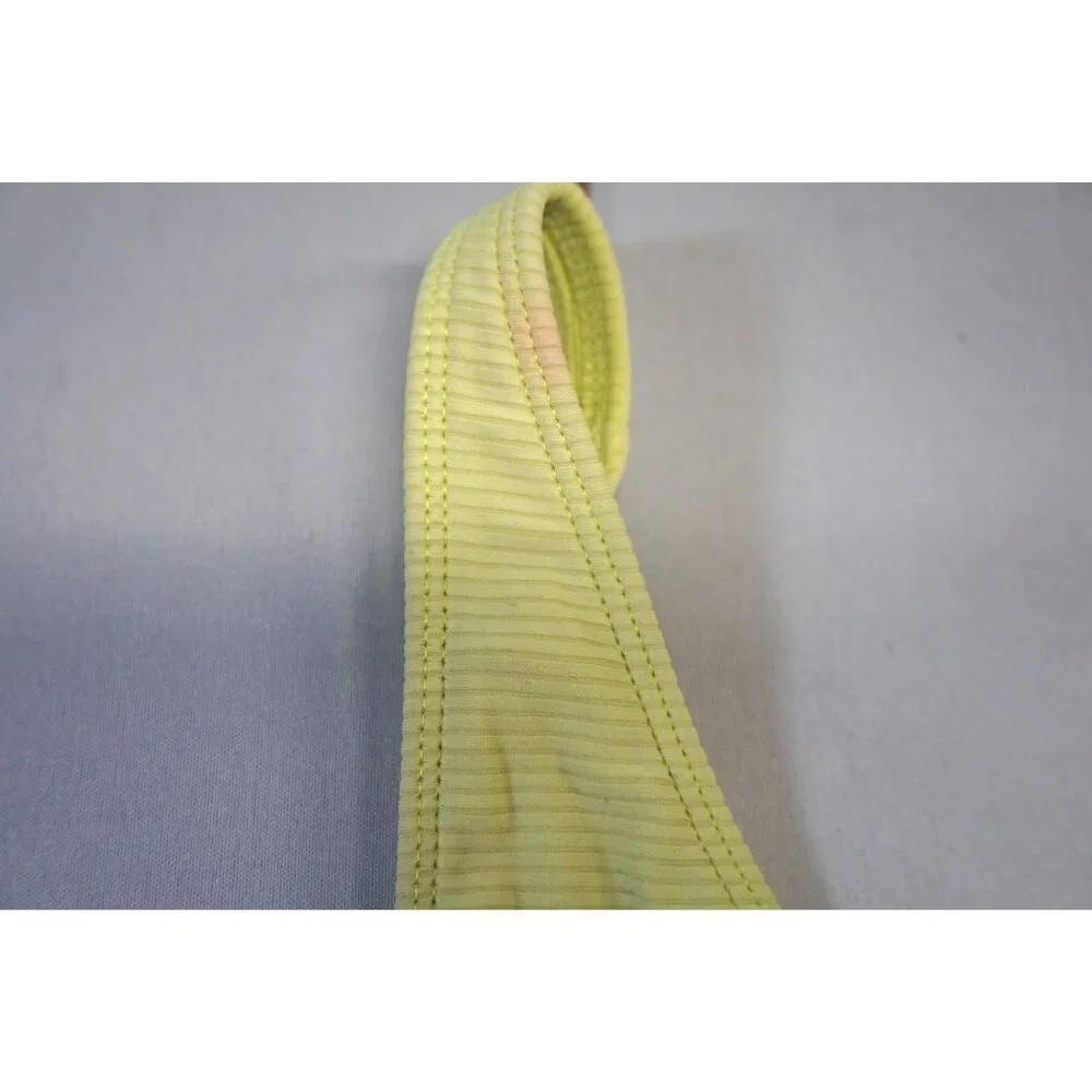 No Boundaries Juniors' Neon Colorblock One-Piece Swimsuit - Size M (7/9) - Picture 5 of 8